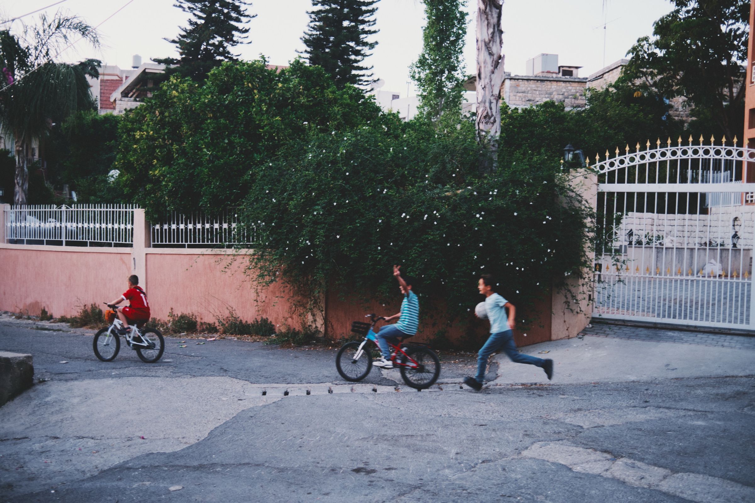 Kids running and playing, Joun — Before It Disappears