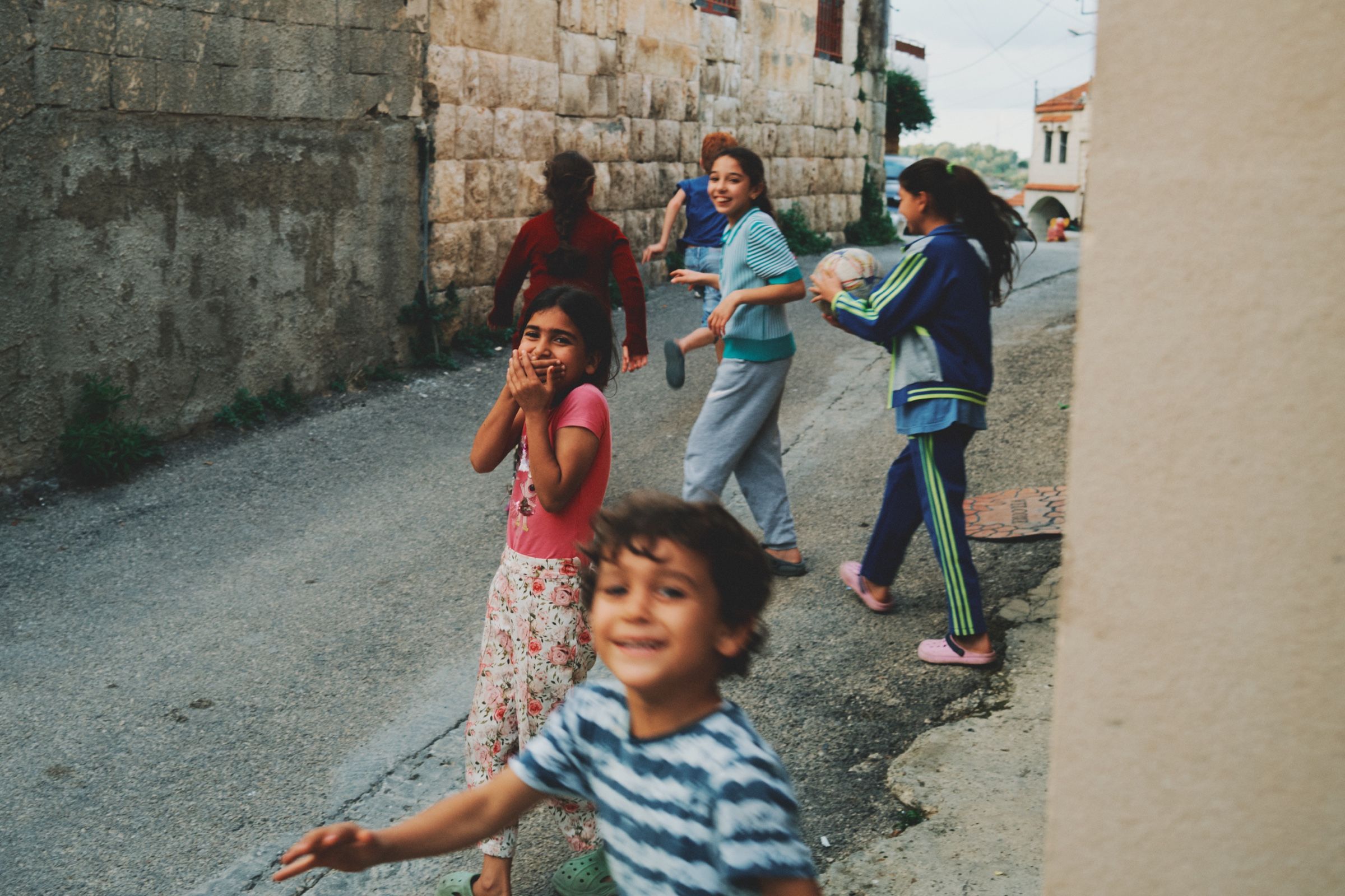 Kids running in Joun — Before It Disappears